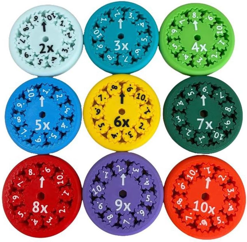 Math Fact マッチ ゲーム Fidget Spinners